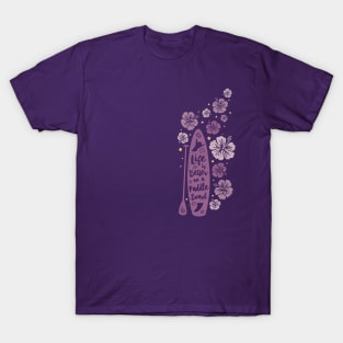 SUP flowers (pink) T-Shirt